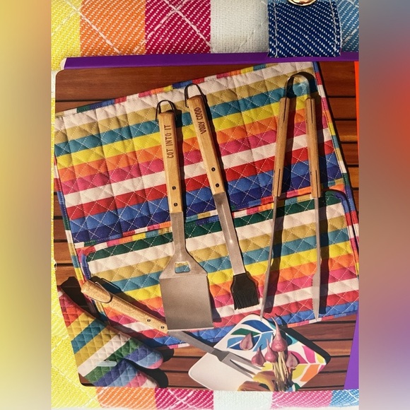 NWT tabitha brown 4 piece grilling set - Picture 4 of 6